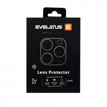 Evelatus Apple iPhone 15 Pro Max Full Body Camera Lens Protection Premium Green