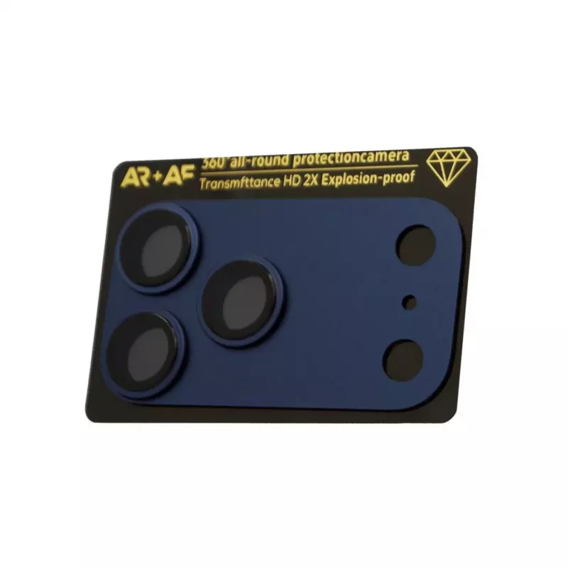 Evelatus Apple iPhone 17 Pro Max Full Body Camera Lens Protection Premium Deep Blue