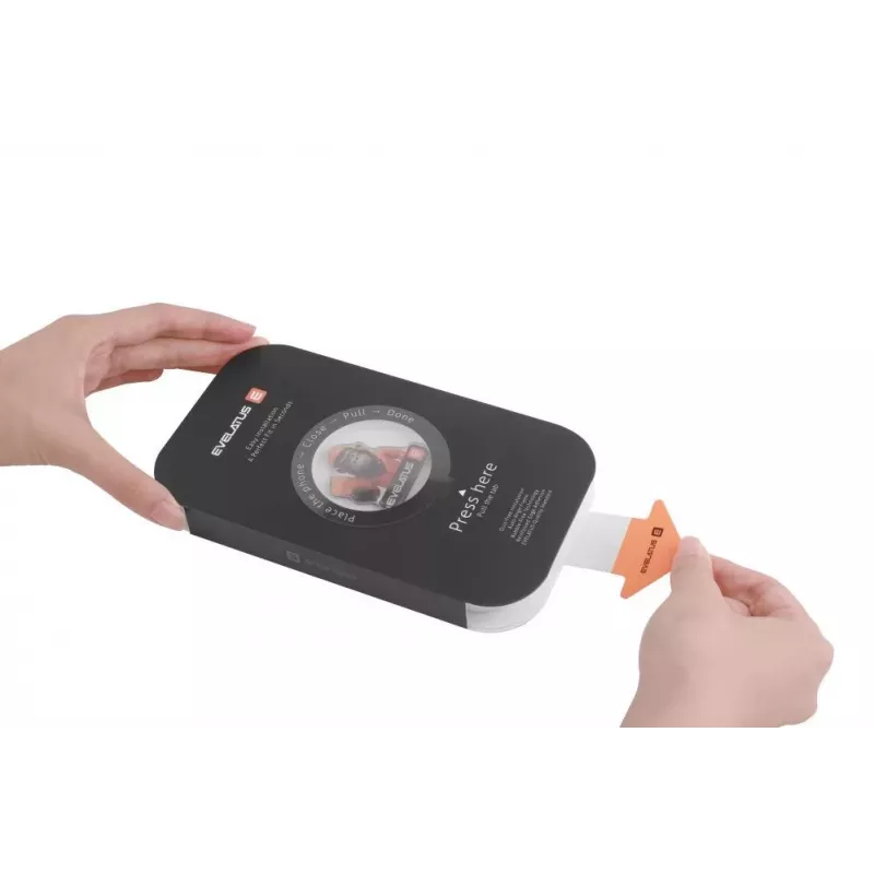 Evelatus Apple iPhone 15 Pro Flip Glass Magic Easy Install Screen Protector (Be Dėžutės)