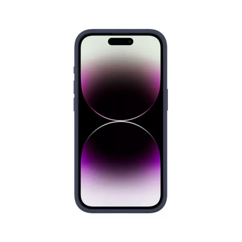 Evelatus Apple iPhone 17e Premium Magsafe Soft Touch Silicone Case Midnight Blue
