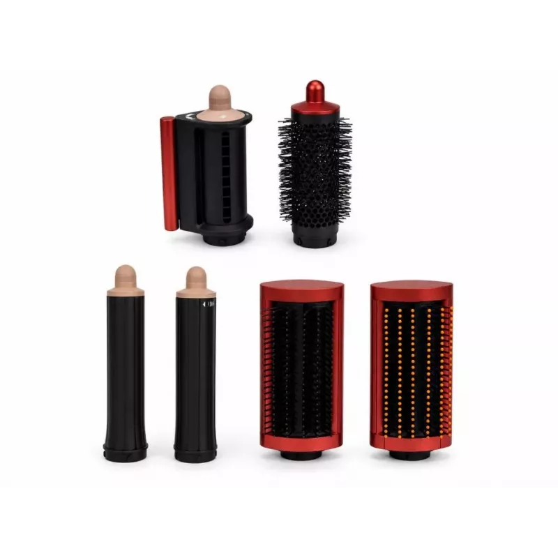iLike Air Styling System – 6-in-1 plaukų formavimo įrankių rinkinys - 1200W rožinė