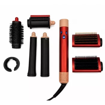 iLike Air Styling System – 6-in-1 plaukų formavimo įrankių rinkinys - 1200W rožinė