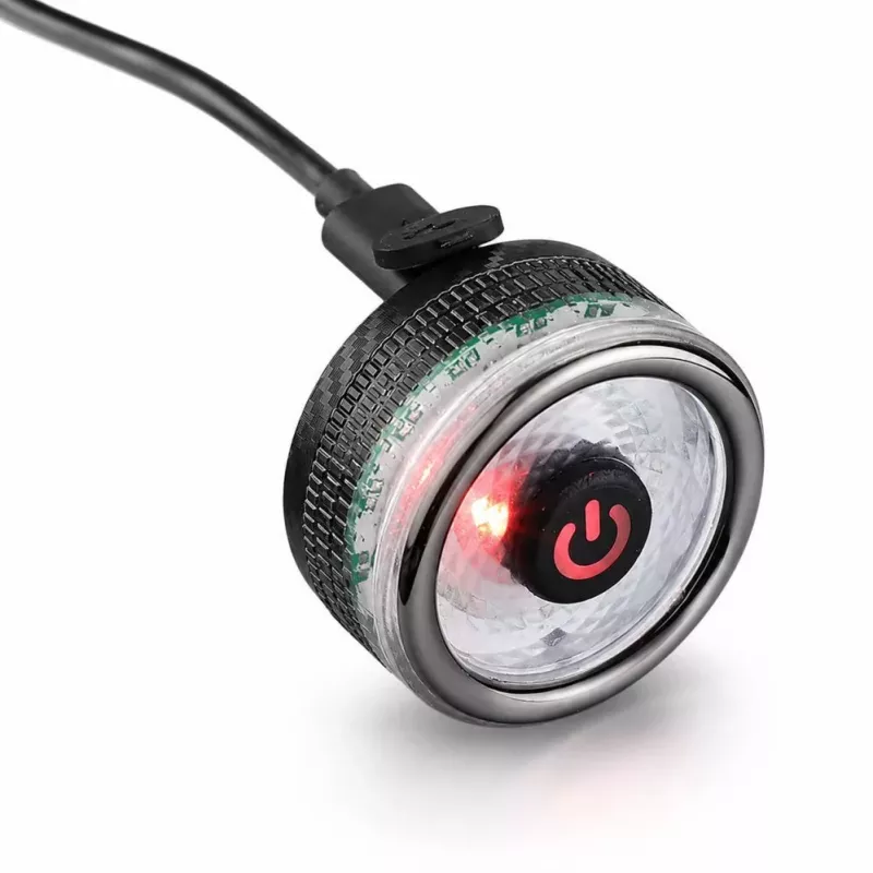 iLike Smart Bike Tail Light, USB Rechargeable LED Bicycle Rear Light with Brake Sensor, Auto Sleep Mode & Vibration Wake-Up