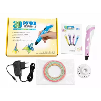 iLike 3D piešimo rašiklis su LCD ekranu | Galutinis daugiaspalvis 3D spausdinimo rašiklis rožinis