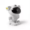 iLike Astronaut Smart LED Lempa su Bluetooth Garsiakalbiu, RGB Naktine Šviesa, Nuotolinio Valdymo Pulteliu, 360° Sukama Galva Balta