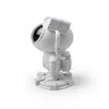 iLike Astronaut Smart LED Lempa su Bluetooth Garsiakalbiu, RGB Naktine Šviesa, Nuotolinio Valdymo Pulteliu, 360° Sukama Galva Balta