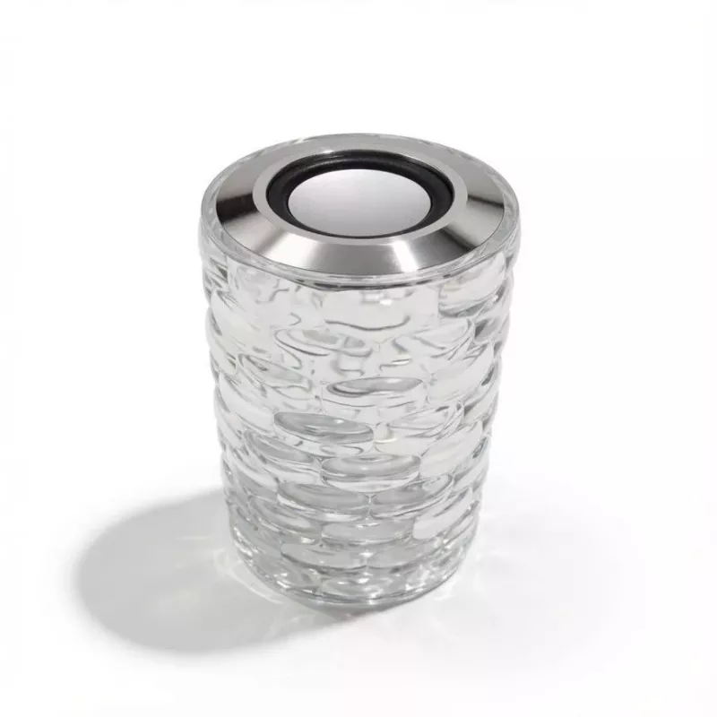 iLike Crystal Bubble Touch RGB LED stalinė lempa su Bluetooth garsiakalbiu