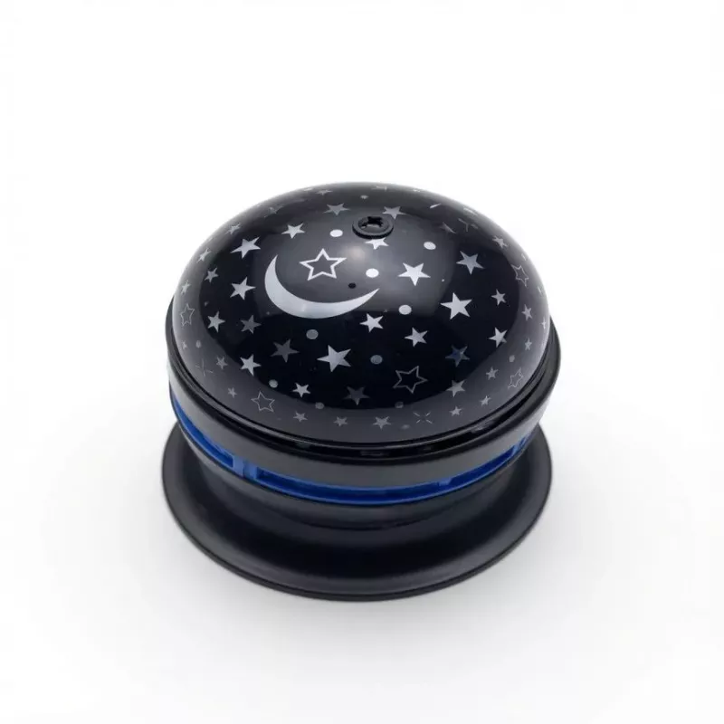 iLike RGB Crystal Ball Light, 180° Rotating Party Projector with Remote Black