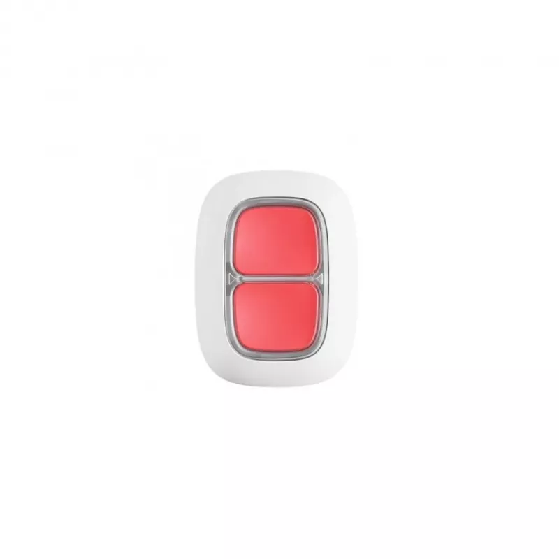 AJAX Double Button White Wireless Panic Button