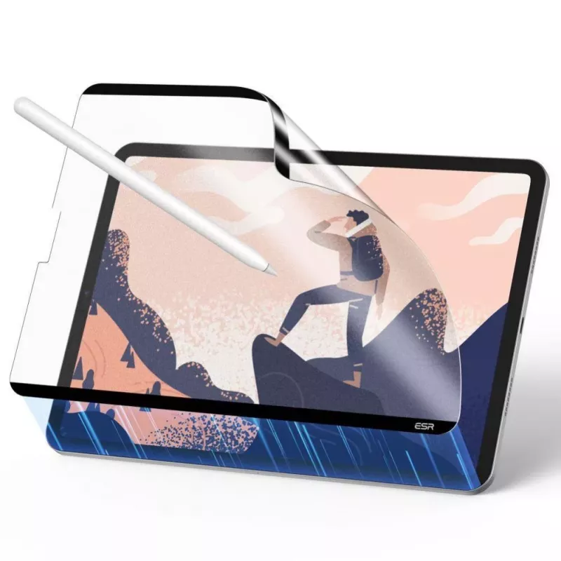 ESR Paper Feel apsauginė plėvelė iPad Air 4/5 ir iPad Pro 11 colių – matinė