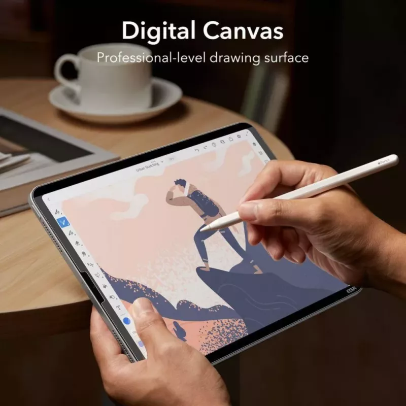 ESR Paper Feel apsauginė plėvelė iPad Air 4/5 ir iPad Pro 11 colių – matinė