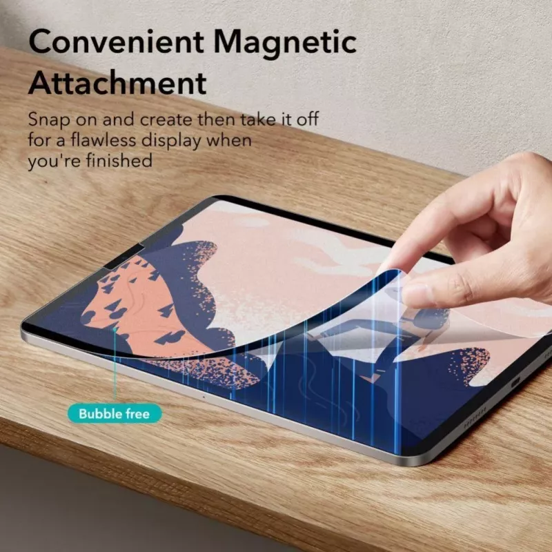 ESR Paper Feel apsauginė plėvelė iPad Air 4/5 ir iPad Pro 11 colių – matinė