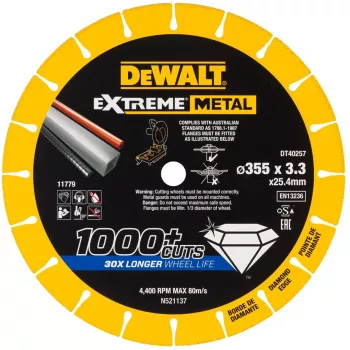 DEWALT DT40257-QZ Extreme Runtime Diamond Blade 125 mm