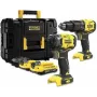 STANLEY SFMCK461D2T-QW V20 Bešepetinis plaktukinis grąžtas 2x2.0Ah Li-Ion TSTAK