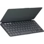 Logitech Keys-To-Go 2 itin nešiojama belaidė klaviatūra - Graphite (Nordic išdėstymas)