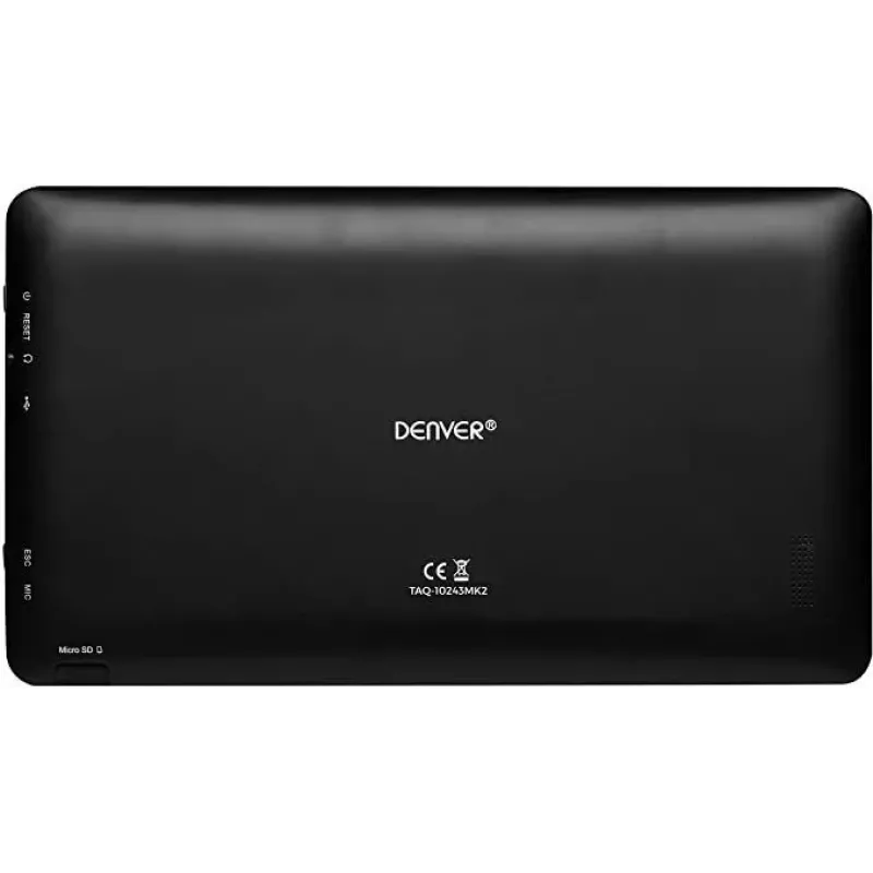 Denver TAQ-10253 Black 10.1-inch Tablet 2GB RAM 16GB Storage Android 9.0 Go Edition