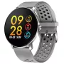 Denver SW-171 Pilka išmanioji apyrankė su 1,3 colio IPS jutikliniu ekranu, širdies ritmo monitoriumi, IP67, Bluetooth 5.0