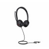Yealink UH35 Dual UC USB-C/A On-Ear Headset su USB-A/USB-C, juoda