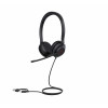 Yealink UH35 Dual UC USB-C/A On-Ear Headset su USB-A/USB-C, juoda