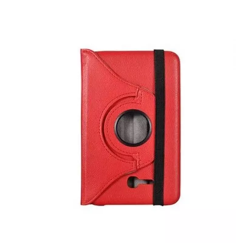 iLike Rotated Book Case, skirtas Samsung Galaxy Tab 3 Lite 7.0, raudonas