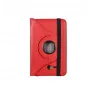 iLike Rotated Book Case, skirtas Samsung Galaxy Tab 3 Lite 7.0, raudonas
