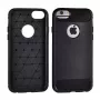 GreenGo Carbon Series Back Cover, skirta Samsung Galaxy Note 8, juoda, TPU, matinė anglies pluošto tekstūra
