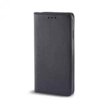 GreenGo Smart Magnet Wallet Case, skirtas Nokia 5.1 Plus - juoda