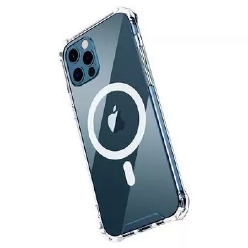 Tel Protect Apple iPhone 12 Pro Max MagSilicone Case Transparent