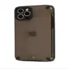 iLike Apple iPhone 12 Pro Max Armor Glitter Case Black