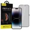 iLike Samsung Galaxy A56 5G Grūdintas privatumo stiklas ekrano apsauga juoda