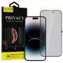 iLike Samsung Galaxy A56 5G Grūdintas privatumo stiklas ekrano apsauga juoda
