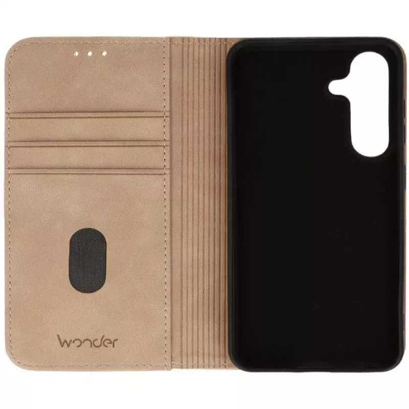 iLike Samsung Galaxy A17 5G Wonder Smart Holster Case Brown