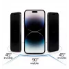 iLike Apple iPhone 17 Air Tempered Privacy Glass Black