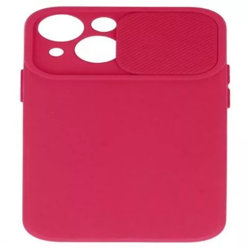 iLike Apple iPhone 14 Pro Max Camshield Soft Dark Cherry
