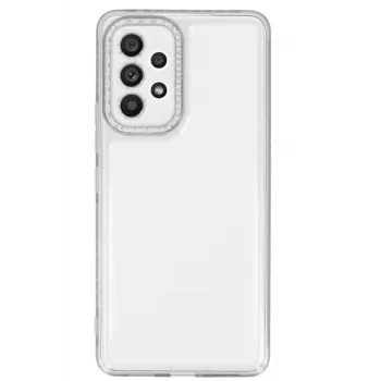 iLike Samsung Galaxy A34 5G Crystal Diamond 2mm Dėklas Skaidrus