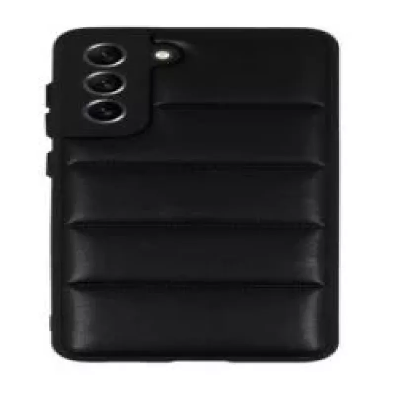 iLike Samsung Galaxy S21 FE Leather 3D Case Black