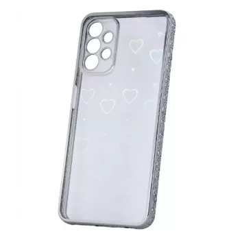 iLike Samsung Blink 2in1 dėklas, skirtas Samsung Galaxy A13 4G, sidabrinis