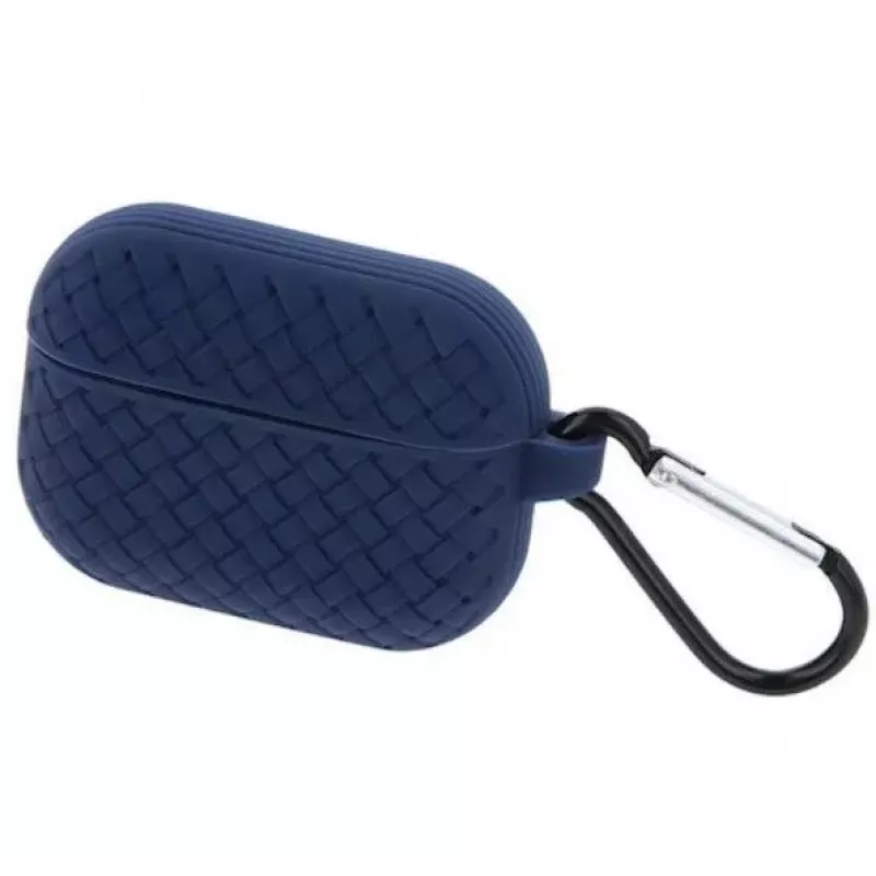 iLike Apple AirPods 3 su kabliuku dėklas Navy Blue