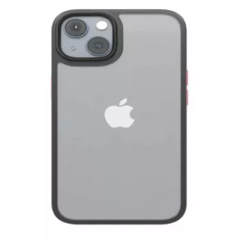 iLike Apple Satin Matt Case, skirta iPhone 14 6,1 inch - Juoda