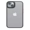 iLike Apple Satin Matt Case, skirta iPhone 14 6,1 inch - Juoda