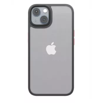 iLike Apple Satin Matt Case, skirta iPhone 14 6,1 inch - Juoda