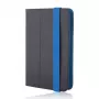GreenGo Universal Case Orbi, skirta planšetei 7-8 colių, juoda mėlyna