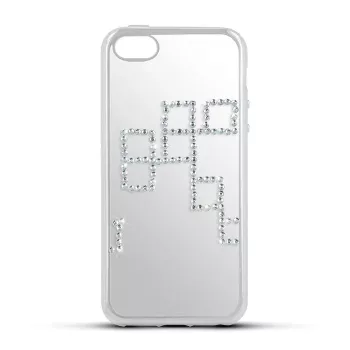 Beeyo Huawei Y5 II TU Square sidabrinis galinis dangtelis