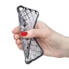 GreenGo Apple iPhone 7 Plus Grid Case sidabrinis