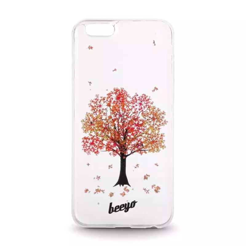 Beeyo TPU dėklas, skirtas Huawei Honor 8 – raudonas