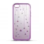 Beeyo Samsung Galaxy A3 (2017) A320 Stars TPU Back Cover - Skaidrus su žvaigždutėmis