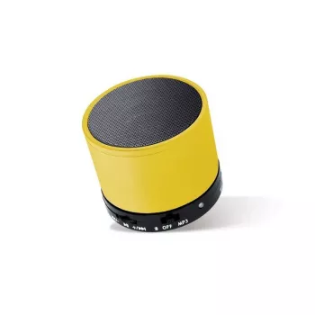 Setty Junior nešiojamas Bluetooth garsiakalbis geltonas