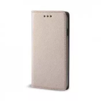 GreenGo Smart Magnet Wallet Case, skirtas Huawei Y5 2018 / Honor 7S - Auksinė