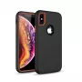 GreenGo Apple iPhone XR Defender Solid 3-in-1 Dėklas Juodas