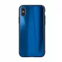 iLike Apple iPhone 7 Plus / iPhone 8 Plus Aurora Glass Case Dark Blue